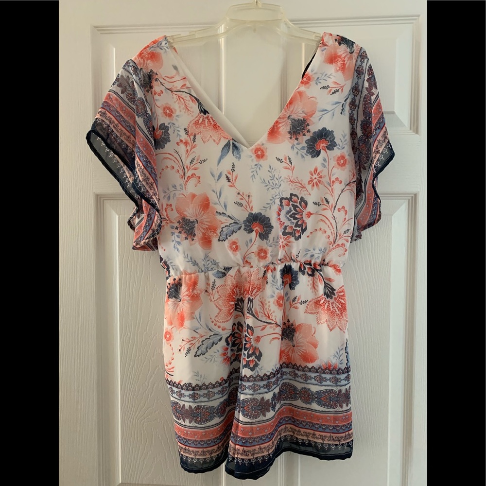 Floral Romper